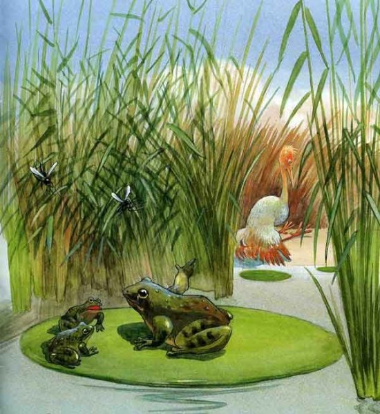 Болото мультяшное