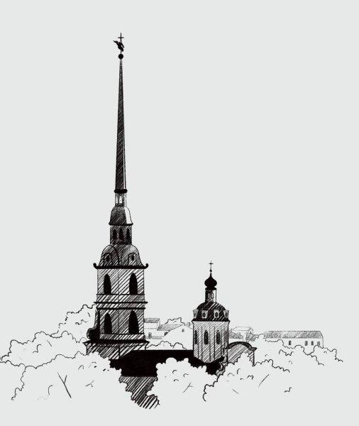 Петропавловская крепость в Санкт-Петербурге