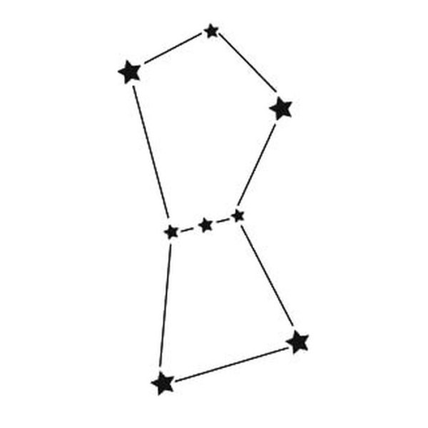 Созвездие Орион схема