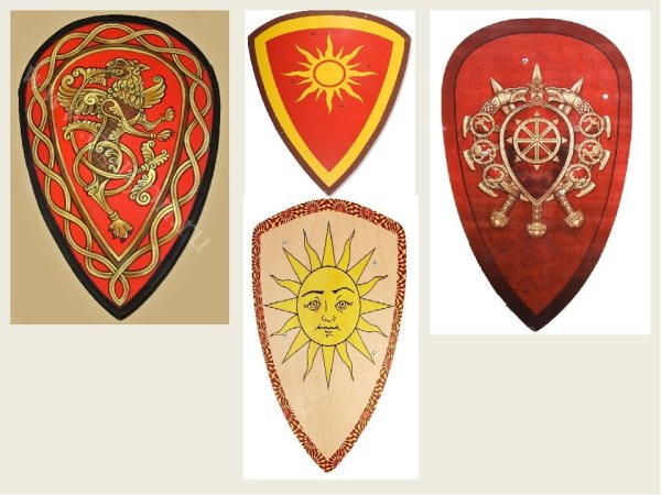 Щиты древней Руси Александра Невского