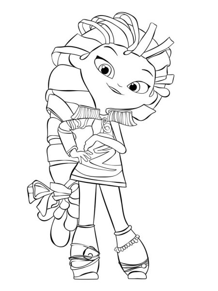 Варвара сказочный патруль раскраска