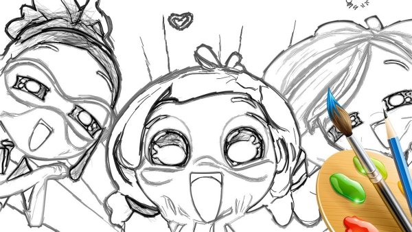 Раскраска сказочный патруль Аленка