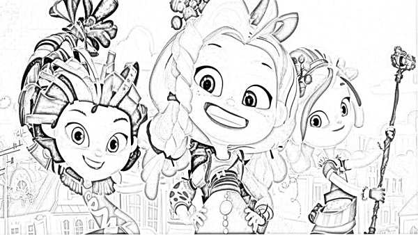 Сказочный патруль концепт арт. Аленка