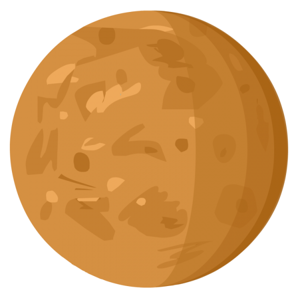 Мультяшная Планета Меркурий