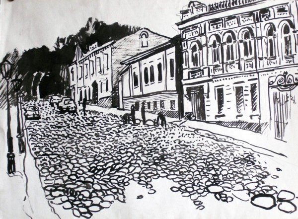 Графика тушью и пером