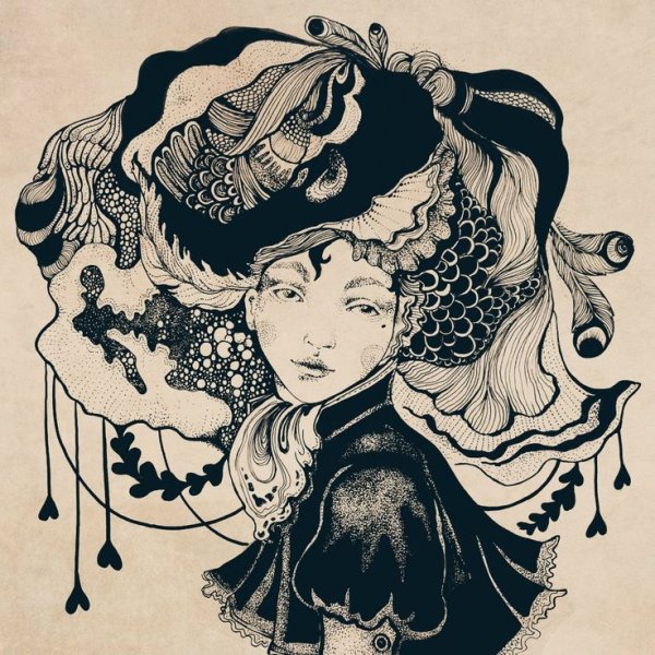 Монохромная иллюстрация