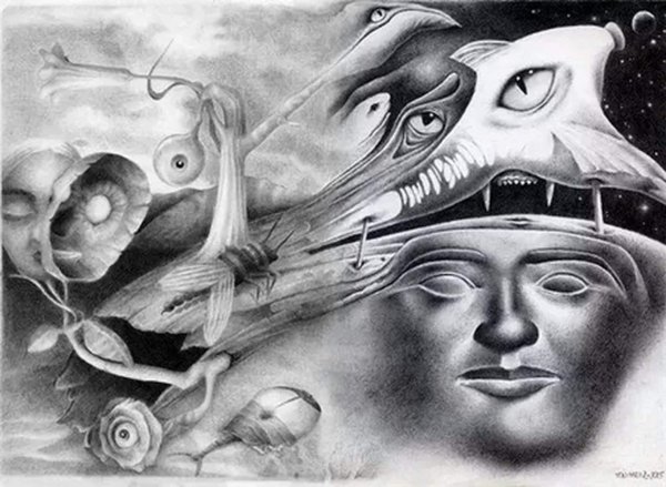 Рисунок больного шизофренией