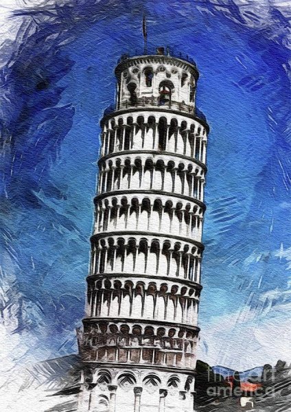 Эйфелева и Пизанская башня