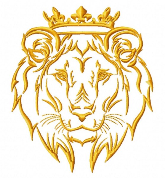 Стилизованная голова Льва