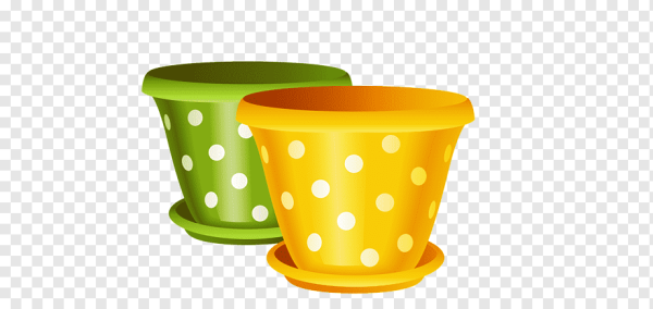 Глиняный горшок на прозрачном фоне