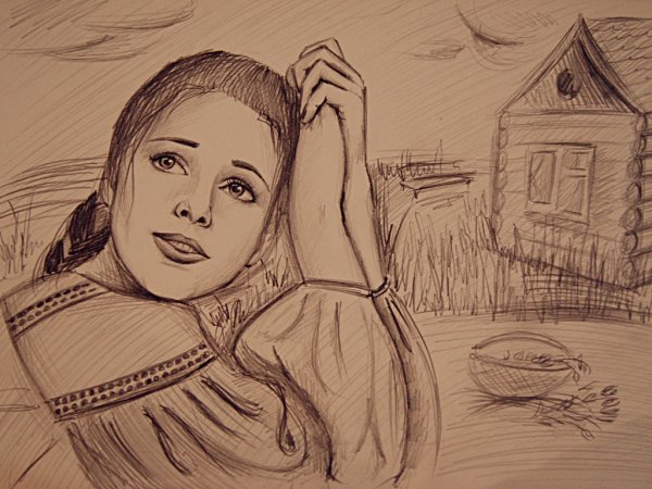 Бедная Лиза иллюстрации к произведению