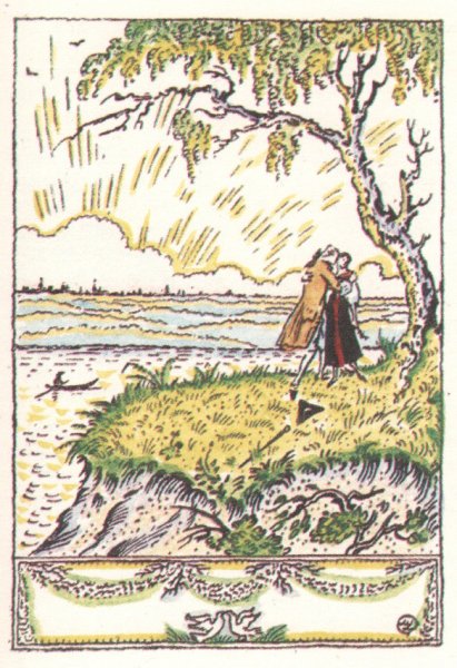 Иллюстрации к бедной Лизе Карамзина