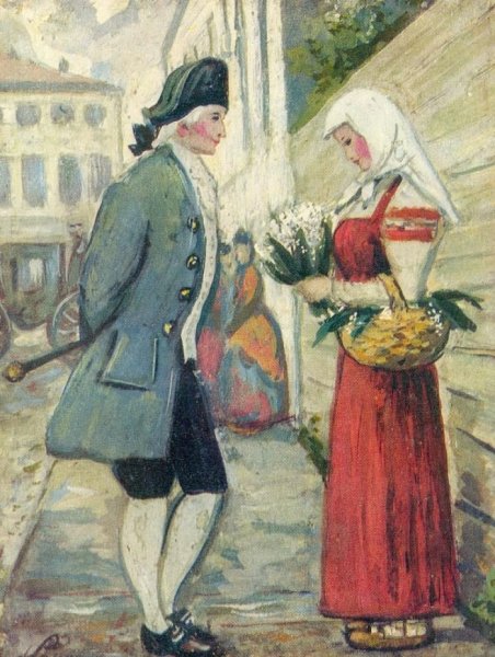 Карамзин бедная Лиза иллюстрации