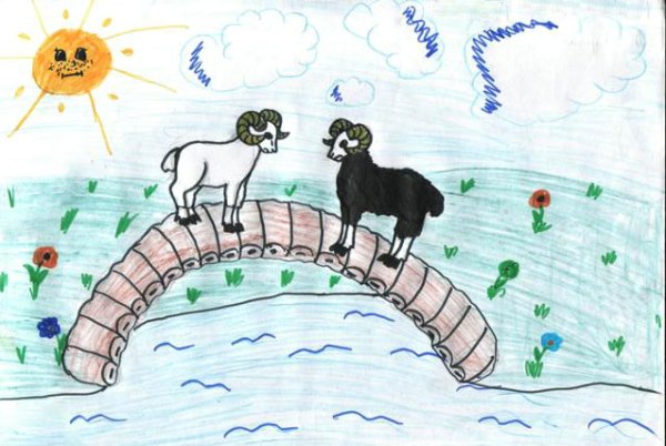 Сергей Михалков рисунок