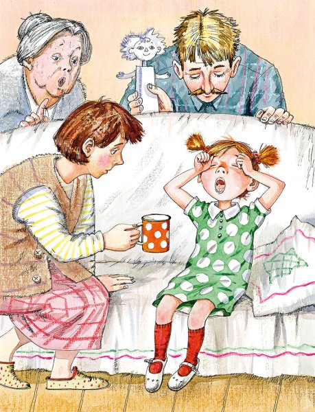 Прививка Сергей Михалков иллюстрации