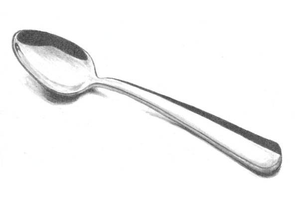 Рисование ложкой