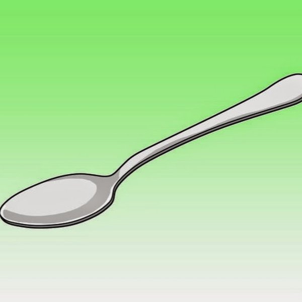 Ложка сверху