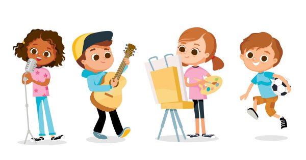 Увлечения иллюстрация