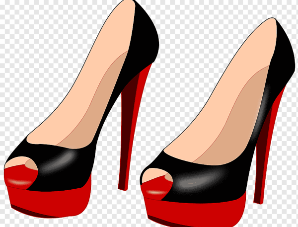 Мультяшные туфли на каблуках