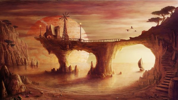 Фантастические пейзажи