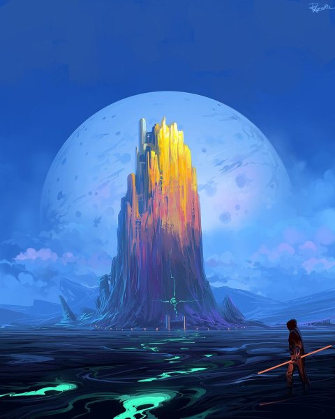 Фантастические пейзажи