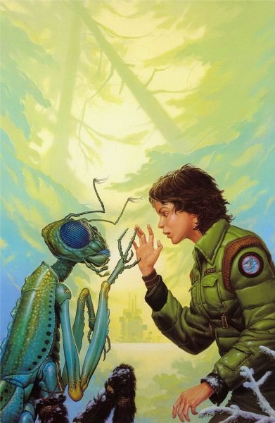 Майкл Уэлан картины Айзек Азимов