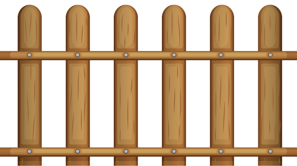 Забор мультяшный