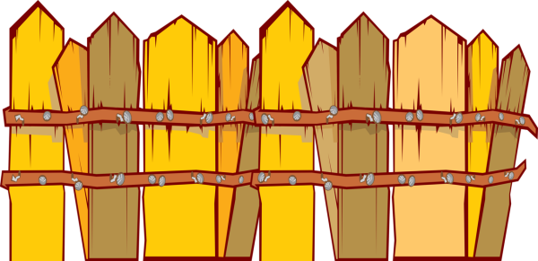 Забор иллюстрация