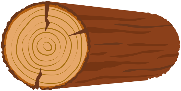 Бревно мультяшное