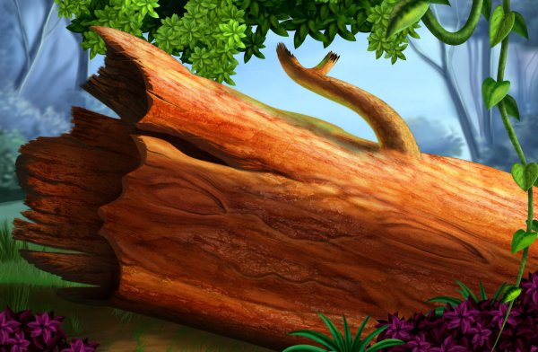 Мультяшная древесина