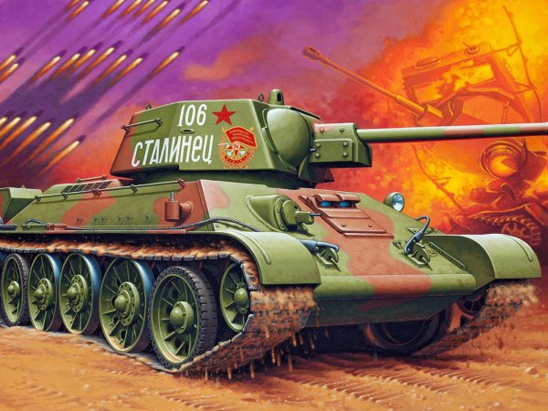 Рисунок танка т 34