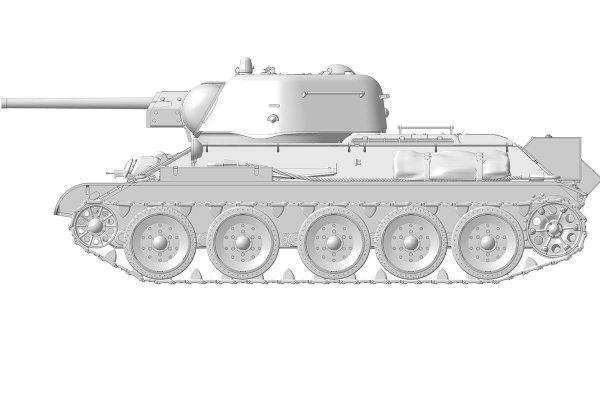 Зарисовка танк т-34