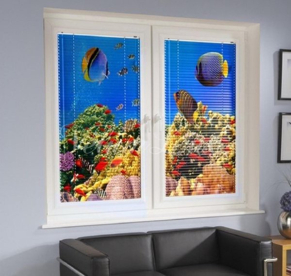 Рулонные шторы с фотопечатью