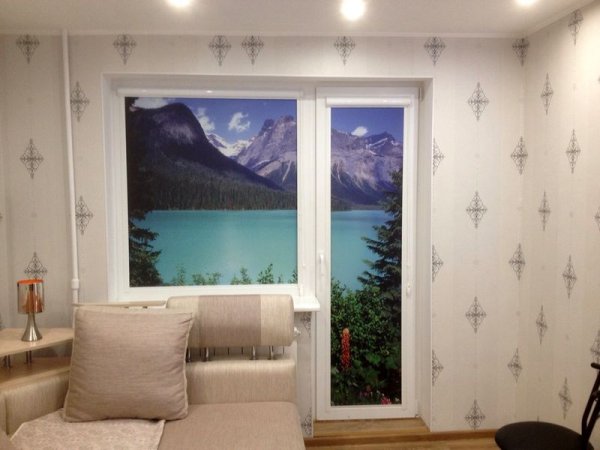 Фотожалюзи вертикальные тканевые