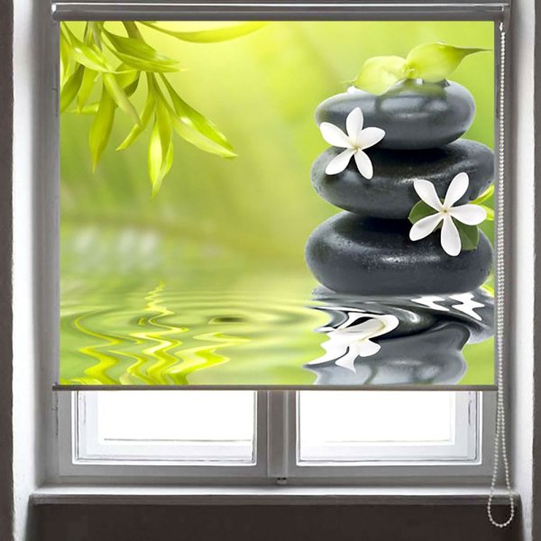 Жалюзи горизонтальные тканевые