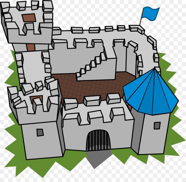 Крепость иллюстрация