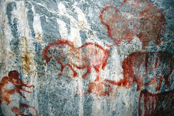 Наскальная живопись Шульган Таш