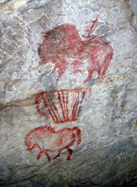 Наскальные рисунки Шульган Таш