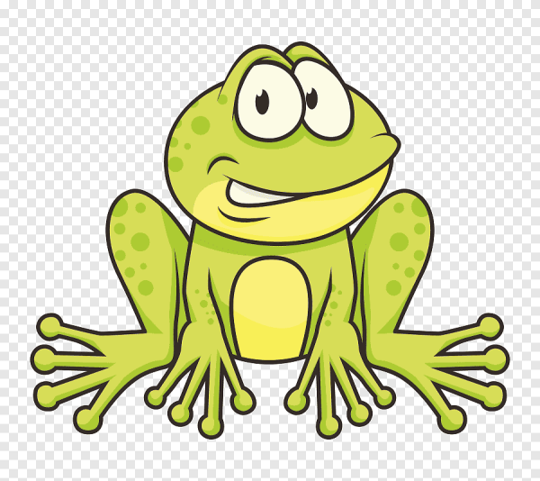 Лягушонок мультяшный