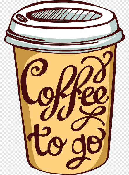 Стакан кофе вектор