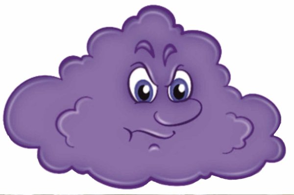 Сердитая тучка