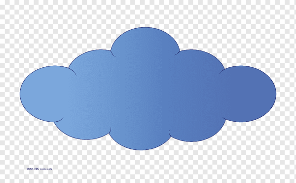 Разноцветные облака для детей