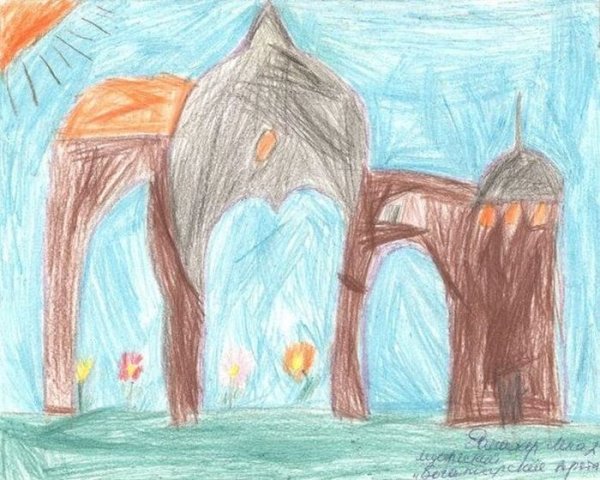 Богатырские ворота м.п Мусоргского