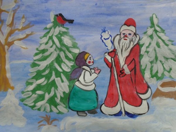 Рисование Морозко