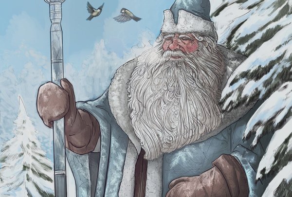 Иллюстрация к сказке Морозко 3 класс