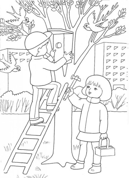 Добрые дела иллюстрации