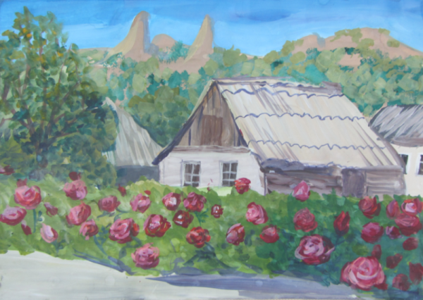 Рисунок села