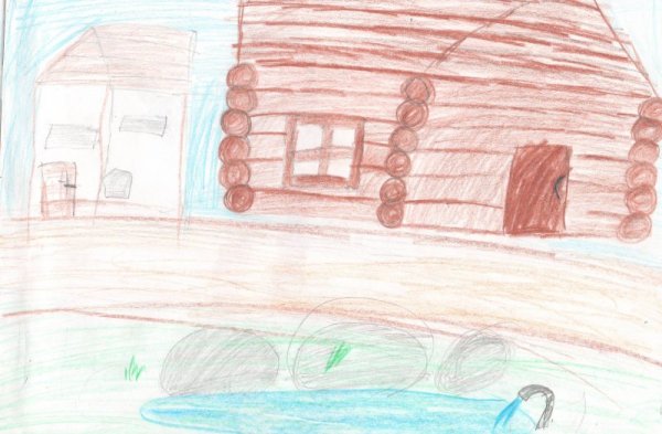 :Рисование «мое село »ВВ старшей группе