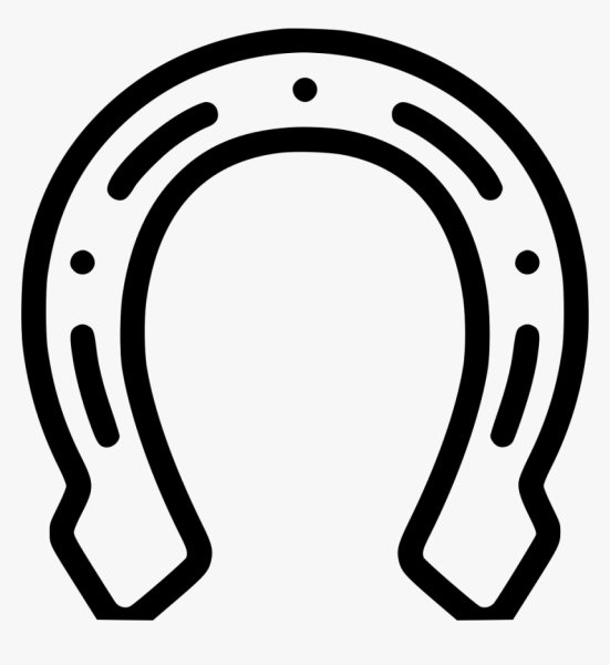 Подкова для раскрашивания