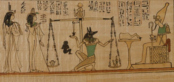 Древнеегипетский Папирус суд Осириса